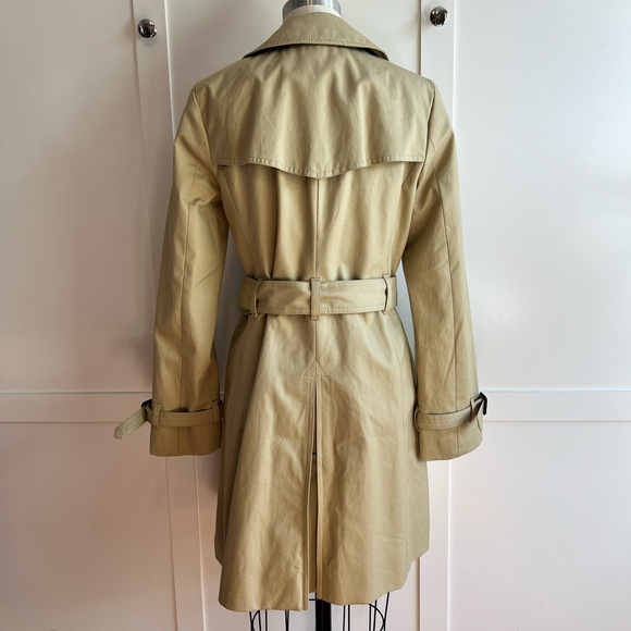 J. Crew Collection Icon Trench Coat, khaki, size 2 - Picture 2 of 13